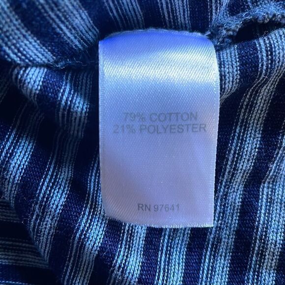 J Jill Ombré Blue Tunic 3/4 Sleeve Pullover - Picture 6 of 6